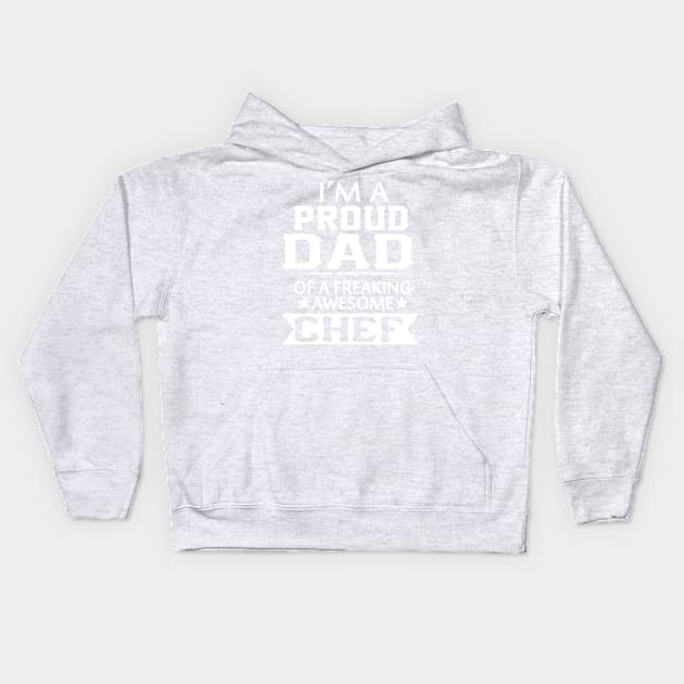 FAther (2) IM A PROUD CHEERLEADER 1 Kids Hoodie by HoangNgoc